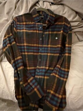Todd Snyder Plaid Button-Up Shirt - Brown Multi